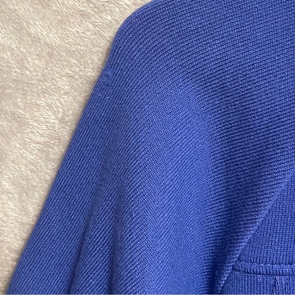 525 America Knit Blue Jacket Size M - Picture 6 of 10